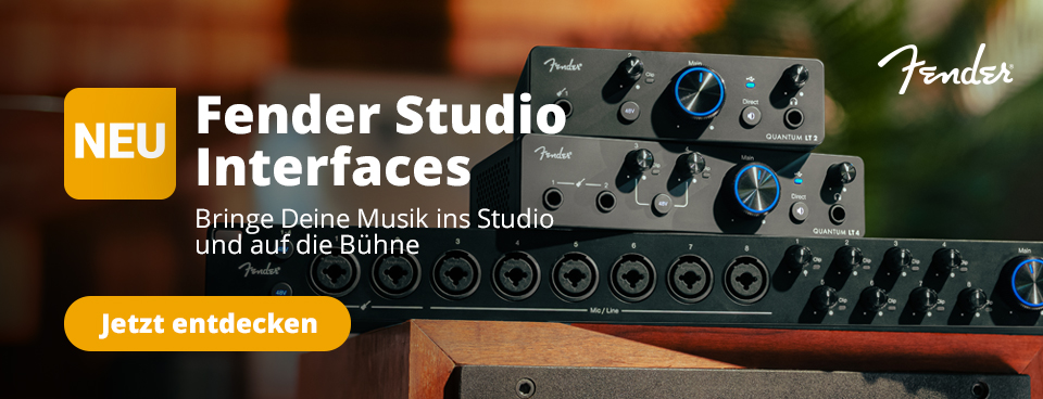 Fender Studio Interfaces Q2/26