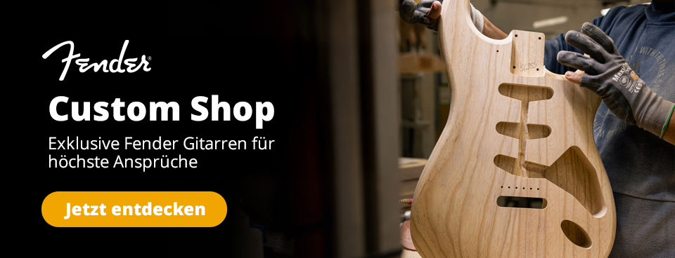 Fender Custom Shop Gitarren jetzt bei Musikhaus Kirstein entdecken