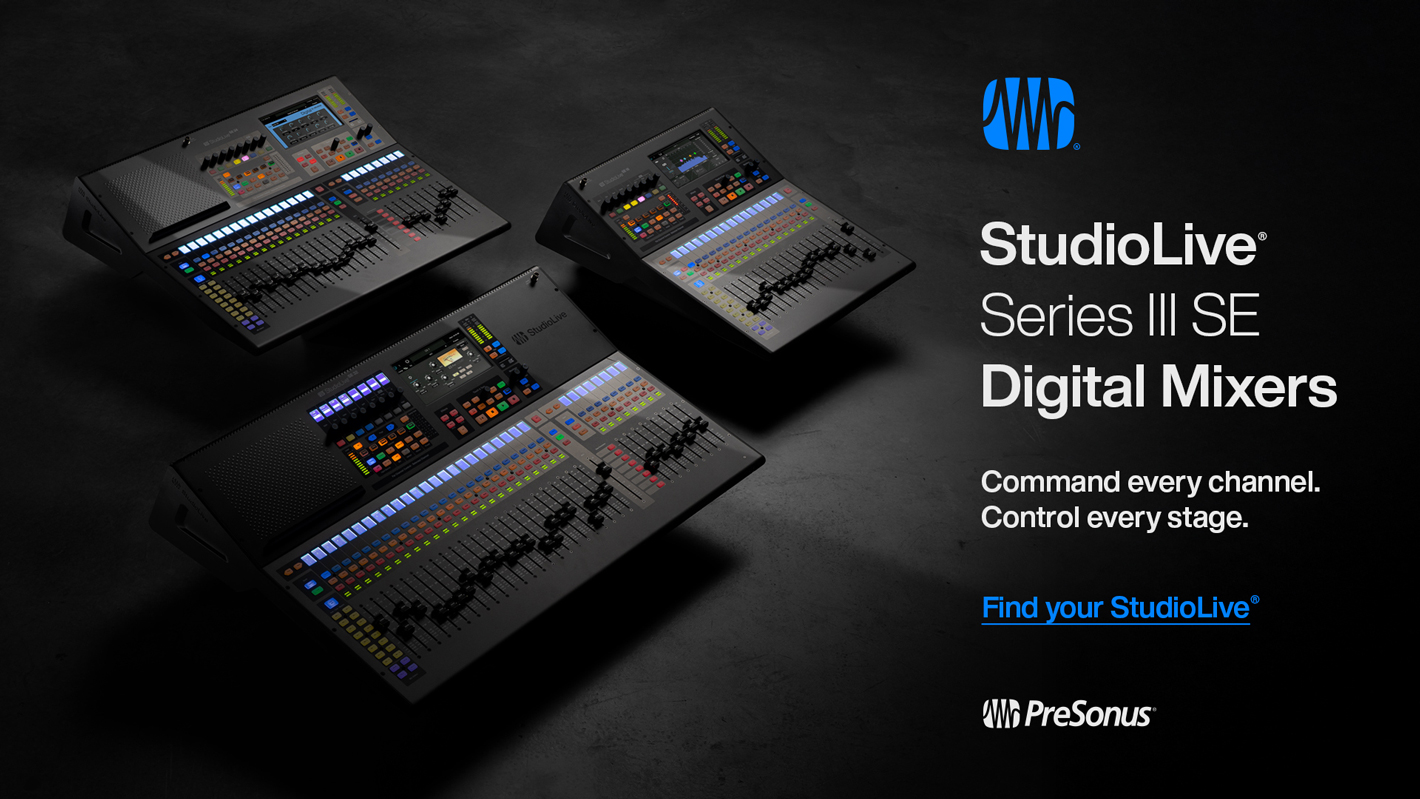 Presonus StudioLive SE Mischpulte