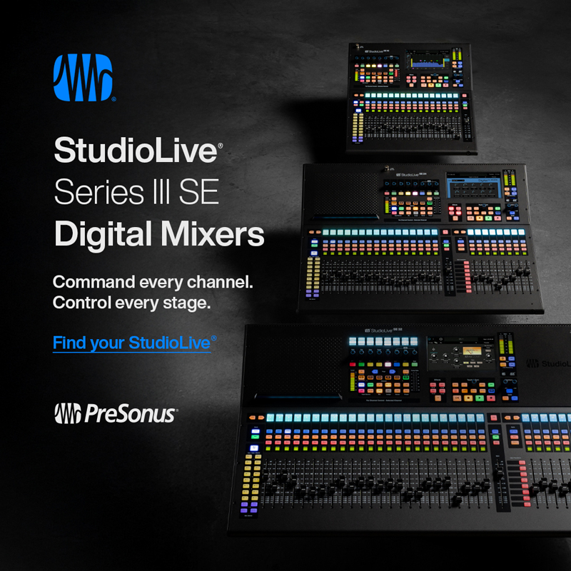 Presonus StudioLive SE Mischpulte