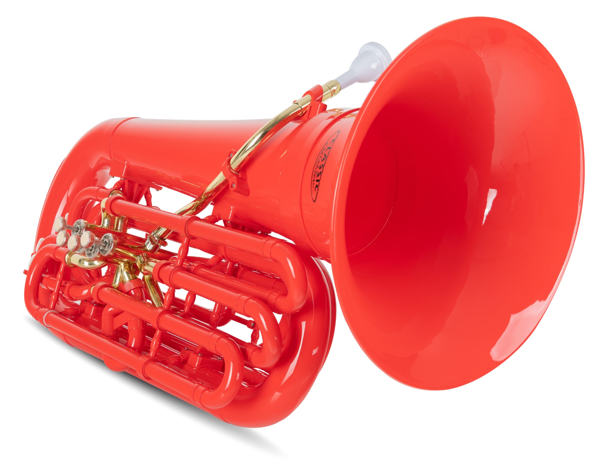 Classic Cantabile KT-30RD MardiBrass Kunststoff Bb-Tuba Rot
