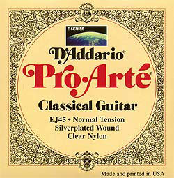 D'Addario EJ45 Pro Arté.