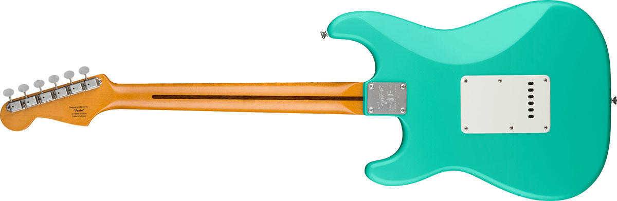 Tremoloblock einer Fender Stratocaster mit Thru-Body-System