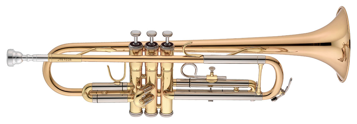Trompete aus Goldmessing