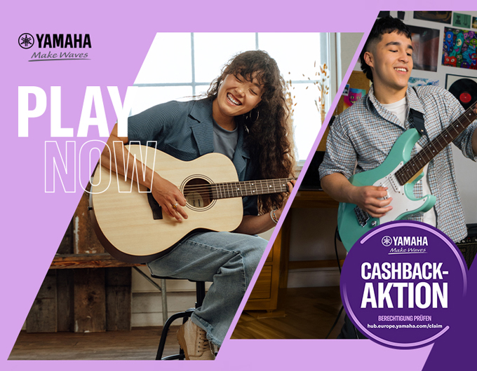 RTM069 Yamaha Play now Guitars Cashback