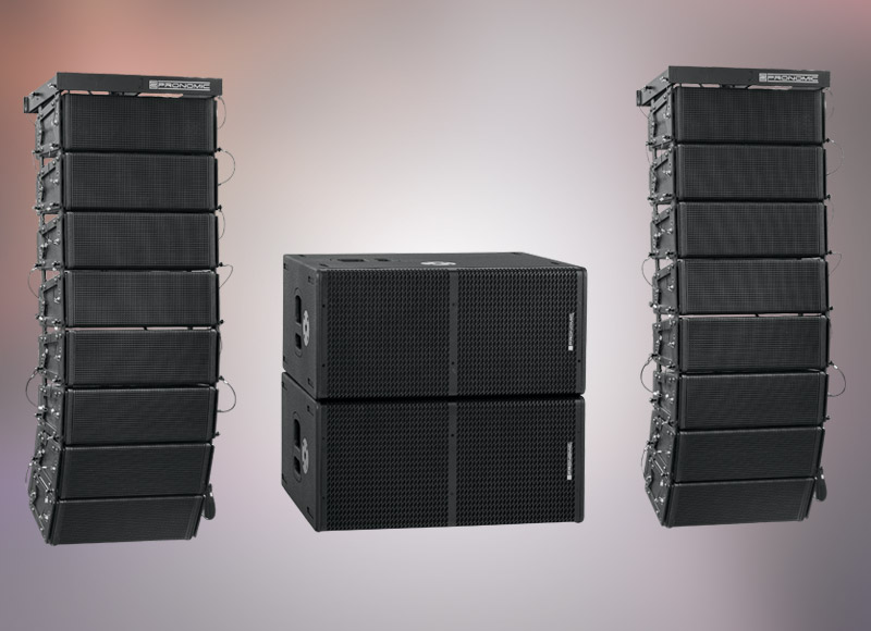 Pronomic V-Array Concert Set